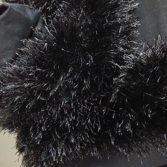 Artisan Crafted Hand Crochet Eyelash Fringe Scarf - Picture 3 of 3